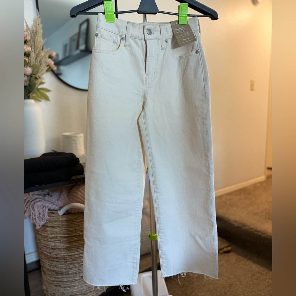 Madewell The Perfect Vintage Wide-Leg Crop Jean